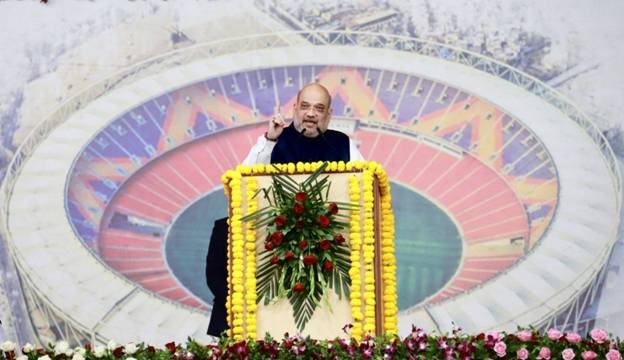 राष्ट्रपति  ने दुनिया के सबसे बड़े स्पोर्ट्स स्टेडियम‘नरेंद्र मोदी क्रिकेट स्टेडियम’ का उद्घाटन किया